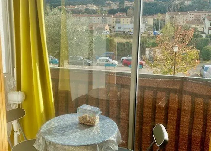 F3 A Amelie-les-bains Avec Wifi Et Climatisation Portative Pour 4 Personnes - Fr-1-703-200 Apartmán Amélie-les-Bains-Palalda